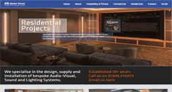 Desktop Screenshot of abaudiovisual.co.uk